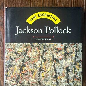 AMAZING VINTAGE FIRST EDITION HARDCOVER THE ESSENTIAL JACKSON POLLACK BY SPRING